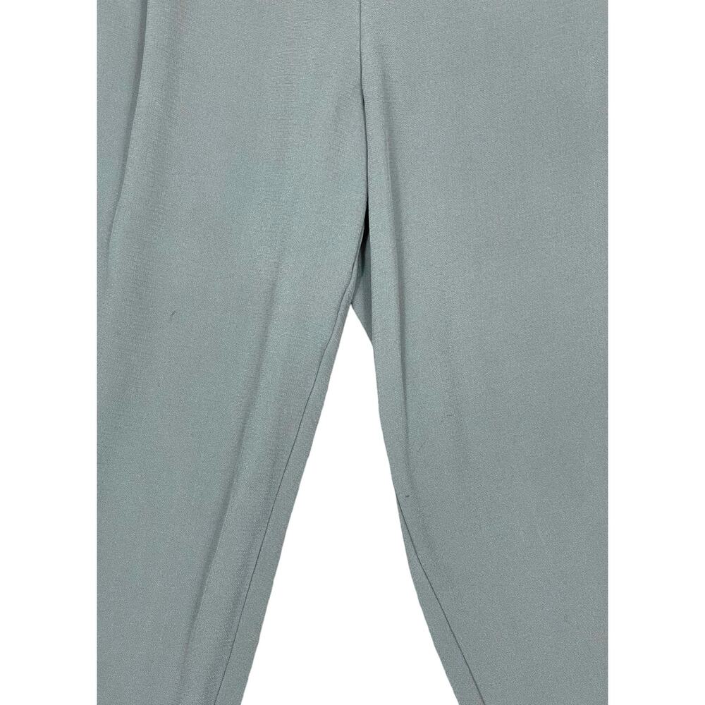 Eileen Fisher 100% Silk Pants Gray Large Lightweight Laganlook Beach Resort - Picture 8 of 16